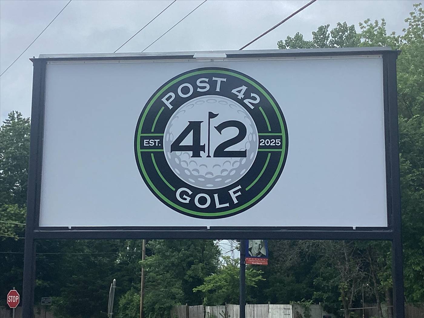 Post 42 Golf outdoor billboard sign in Herculaneum MO